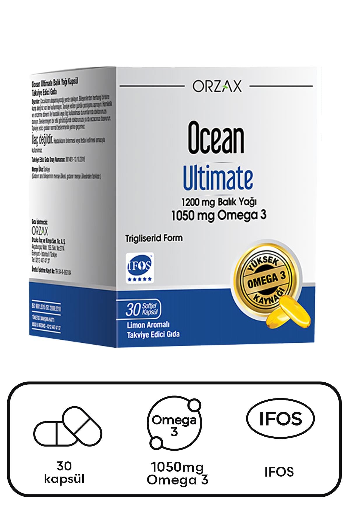 Orzax Ocean Ultimate 30 Kapsül