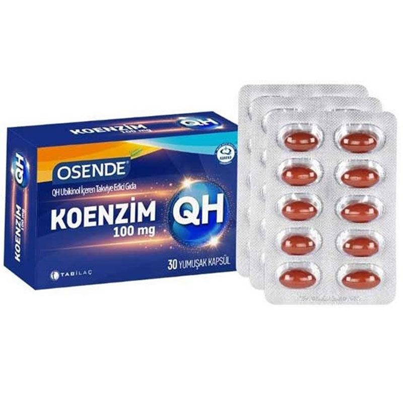 Osende Koenzim Qh 100 Mg 30 Kapsül