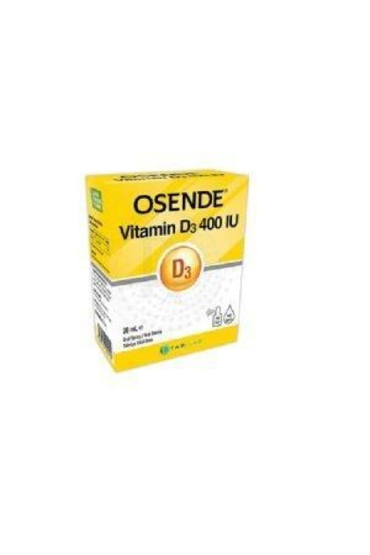 Osende Vitamin D3 400 IU Takviye Edici Gıda