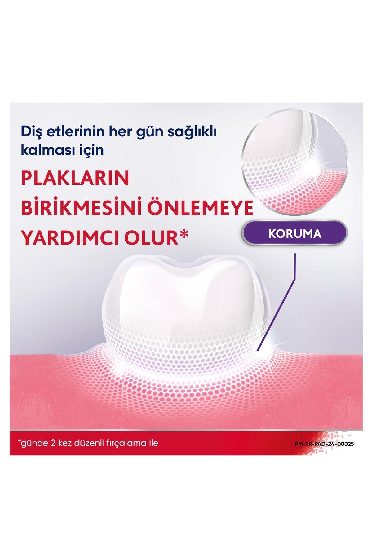 Parodontax Diş Eti Güçlendirme ve Koruma Hyalüronik Asitli & Beyazlatıcı Diş Macunu 75 ml