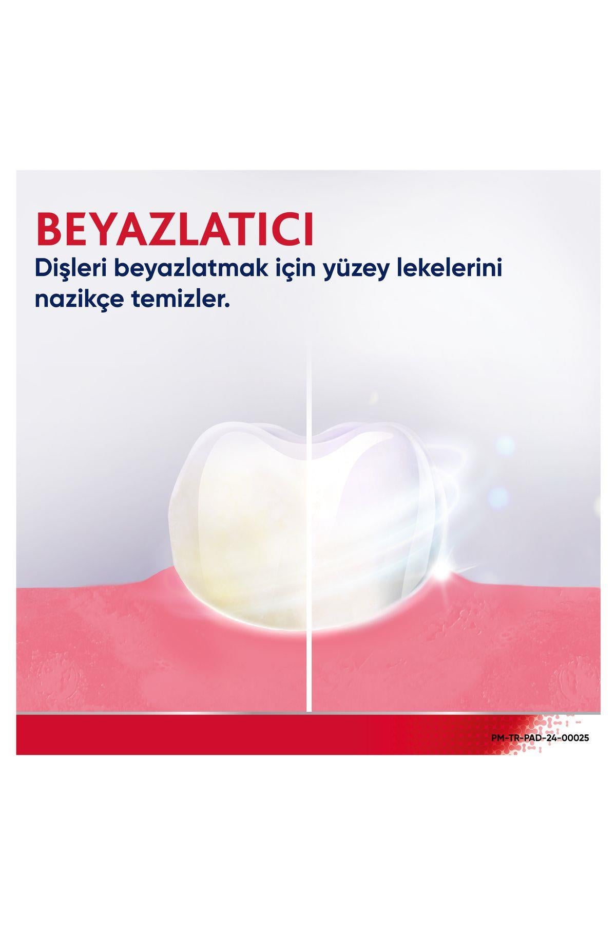Parodontax Diş Eti Güçlendirme ve Koruma Hyalüronik Asitli & Beyazlatıcı Diş Macunu 75 ml