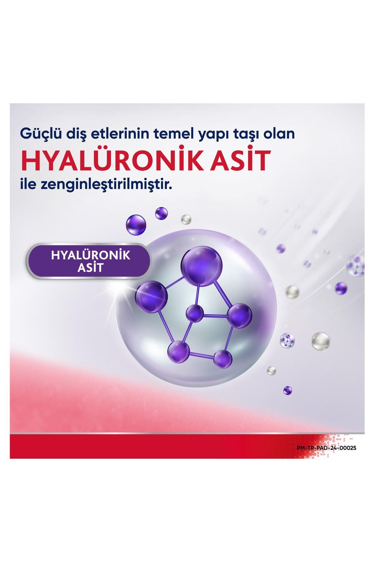 Parodontax Diş Eti Güçlendirme ve Koruma Hyalüronik Asitli & Beyazlatıcı Diş Macunu 75 ml