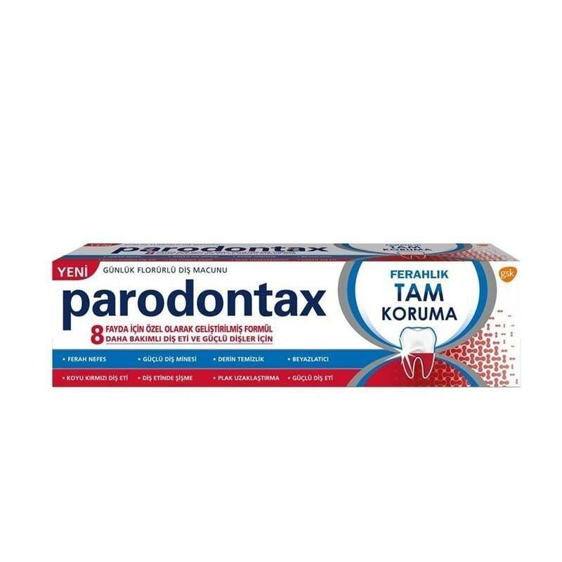 Parodontax Ferahlık Tam Koruma Florürlü Diş Macunu 75 ml