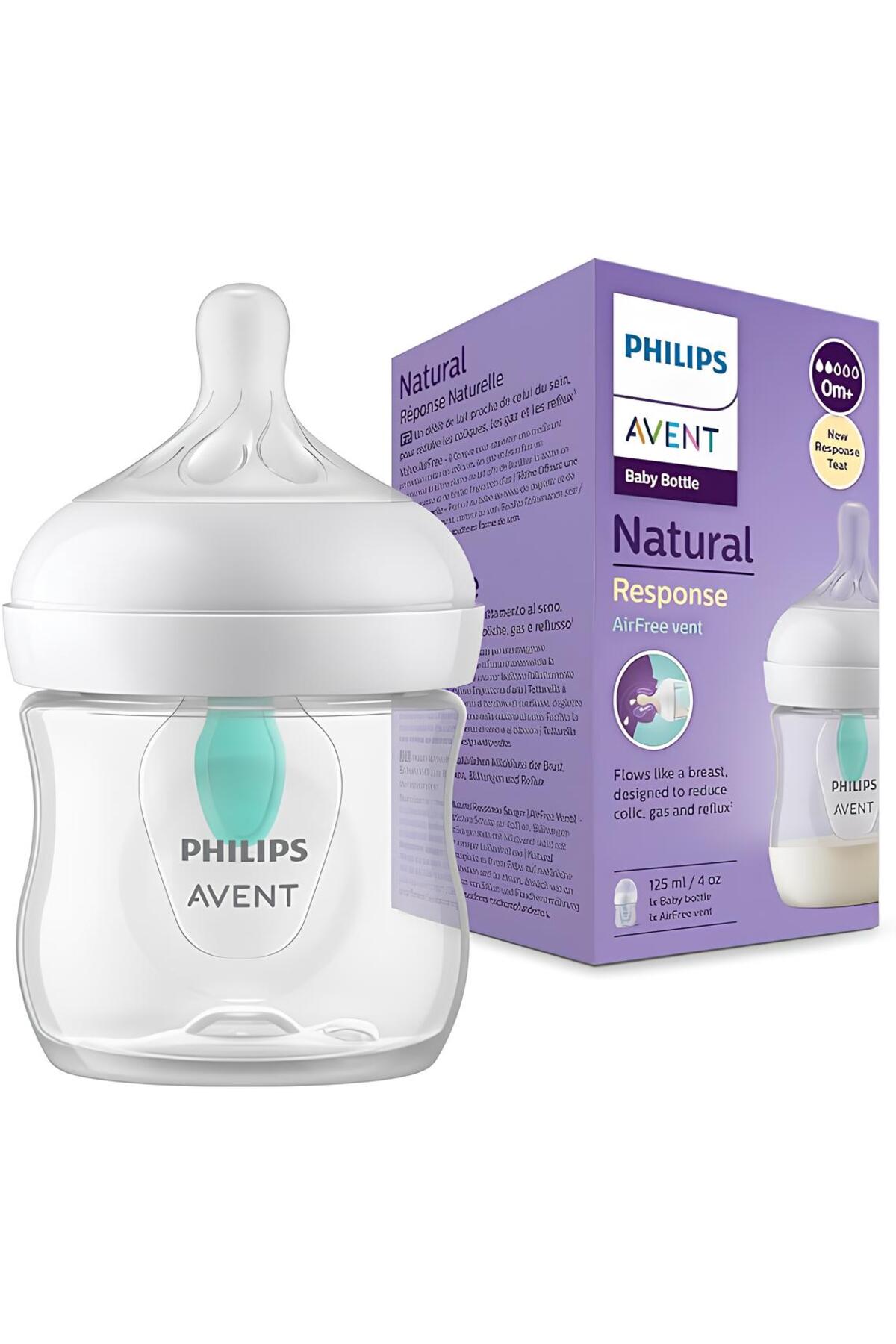 Philips Avent Natural Response Doğal Tepkili Antikolik PP Biberon 0 Ay+ 125 ml