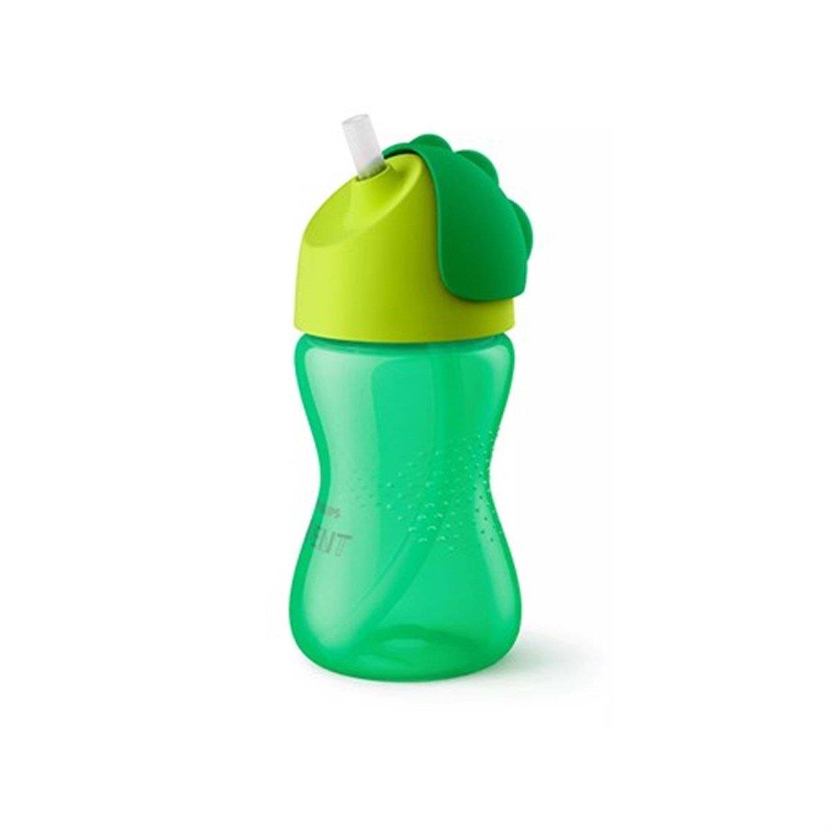 Philips Avent SCF79801 Desenli Pipetli Bardak 300 ml Erkek Yeşil