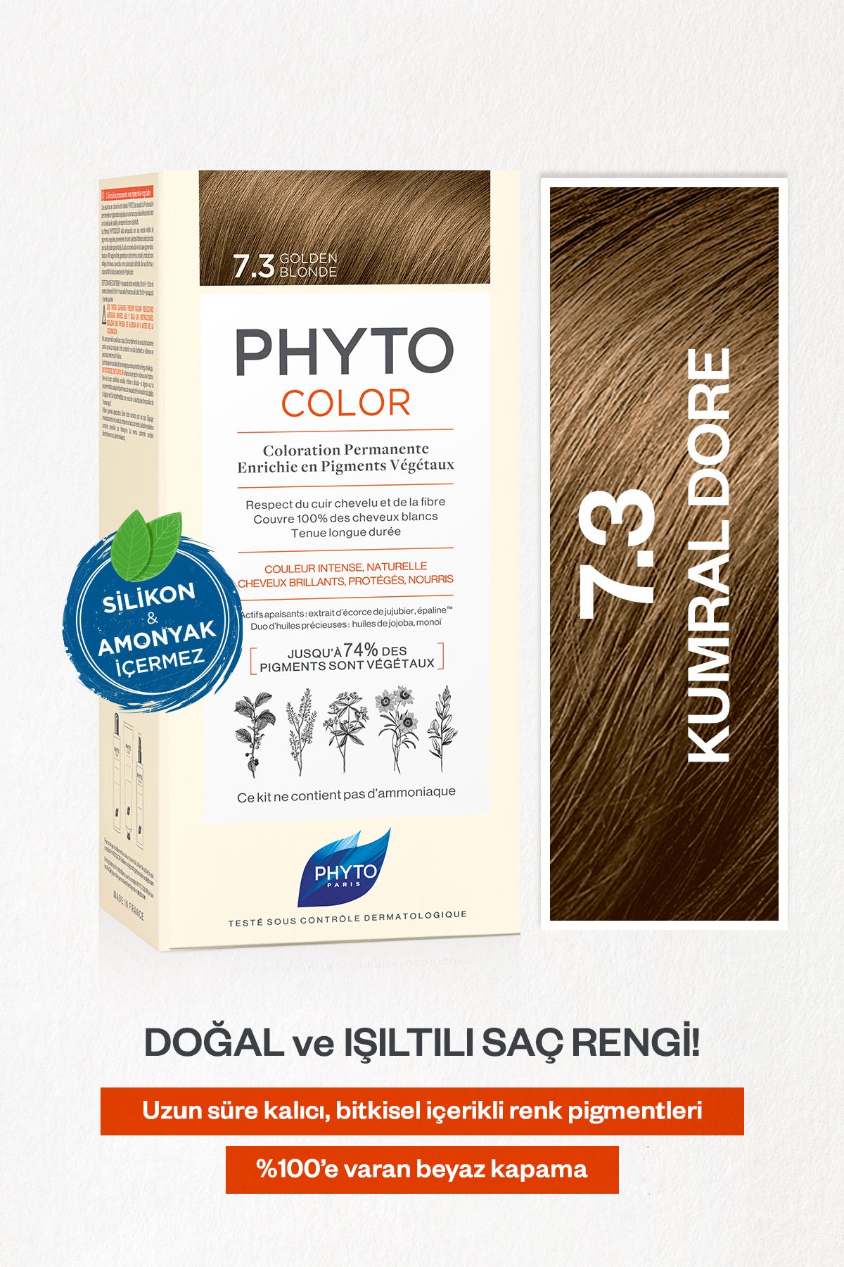 Phyto Color Golden Blonde 7.3