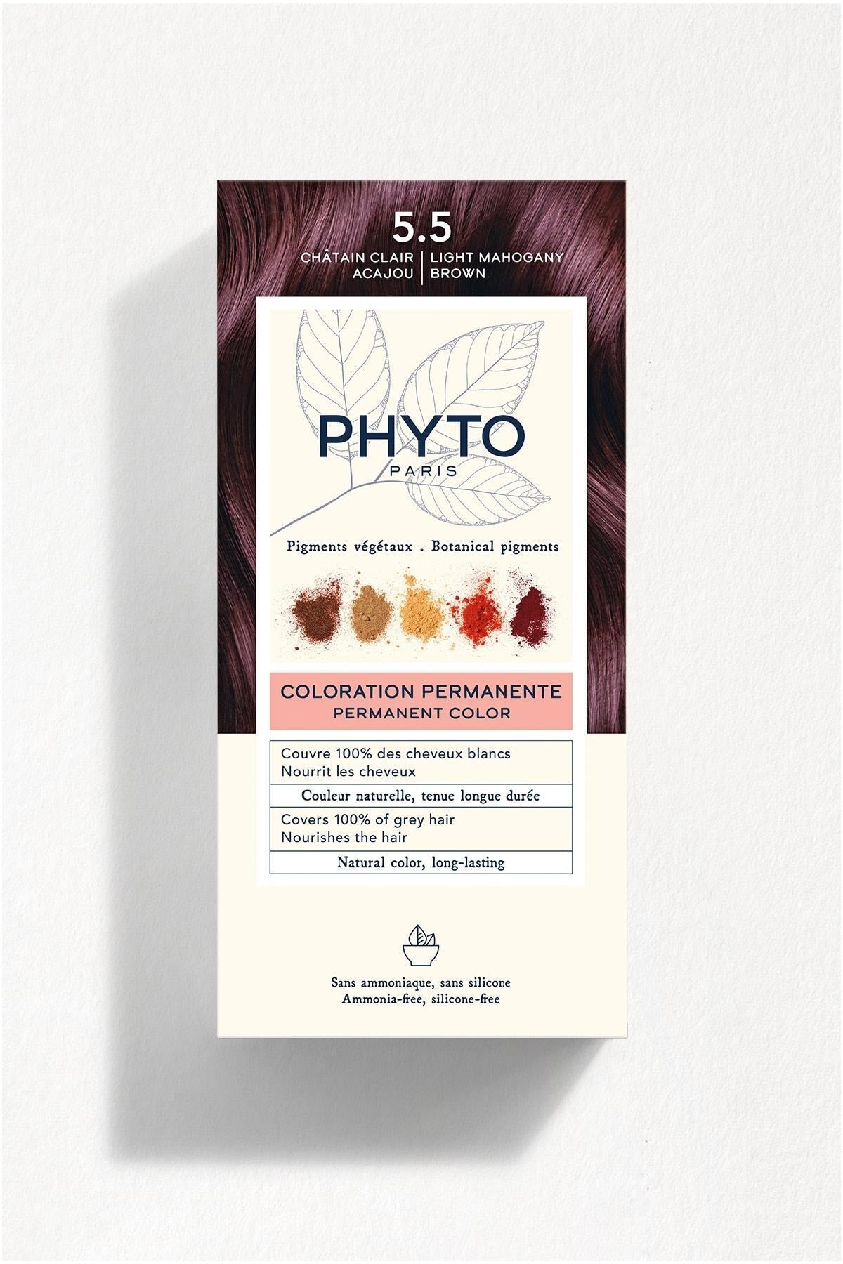 Phyto Color Light Mahogany Brown 5.5