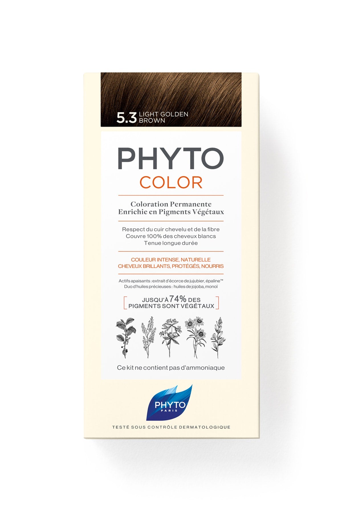 Phyto Color Lihgt Golden Brown 5.3