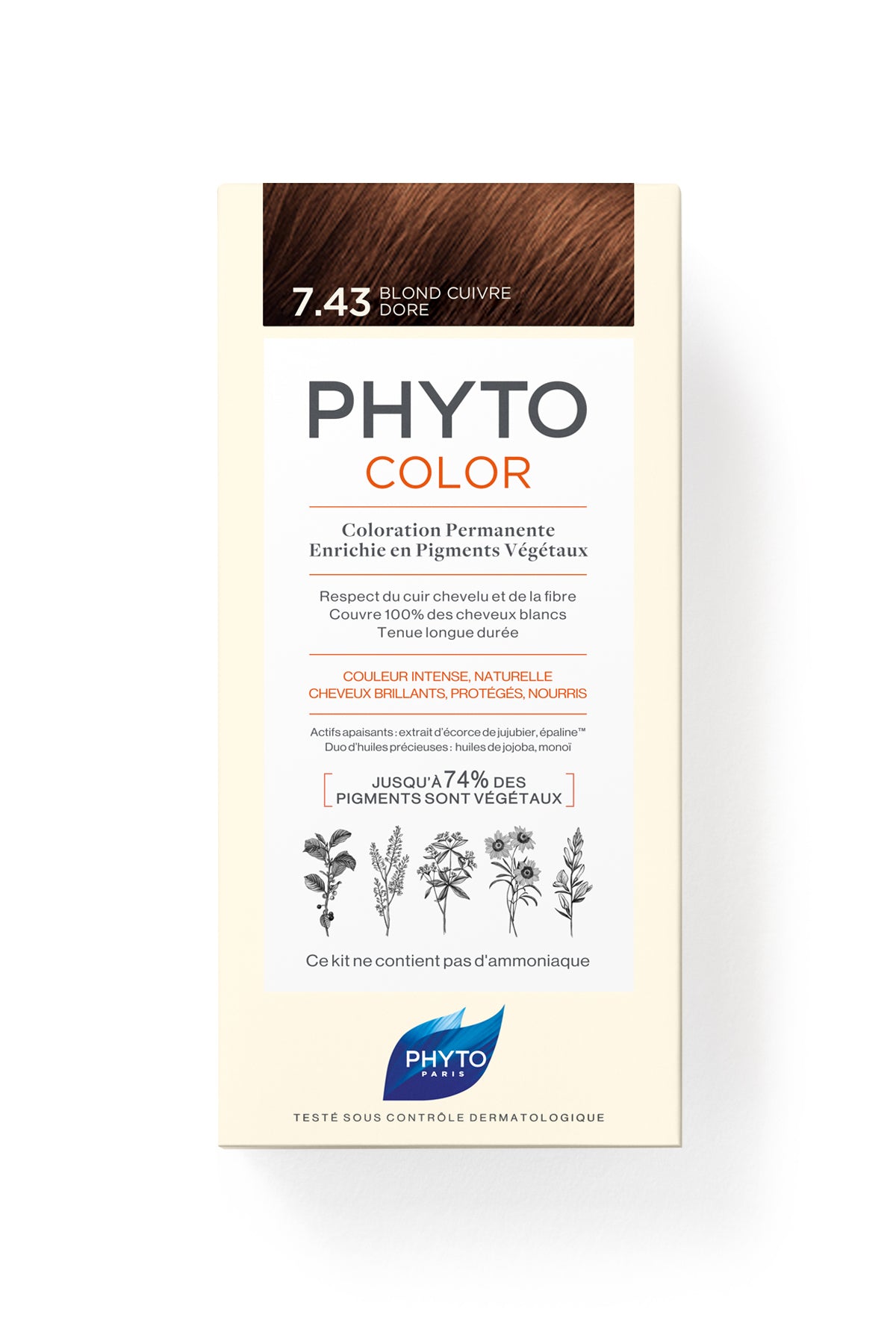 Phyto Color New 7.43