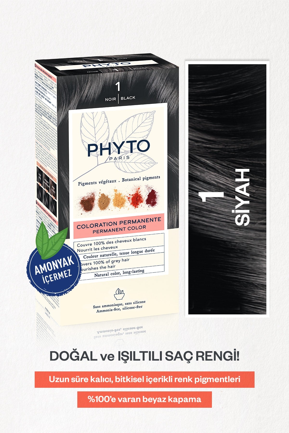 Phyto Color Noir 1