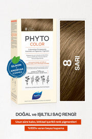 Phyto Phytocolor Bitkisel Saç Boyası - 8 Sarı