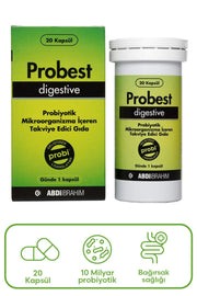 Probest Digestive Probiyotik Takviye Edici Gıda 20 Kapsül