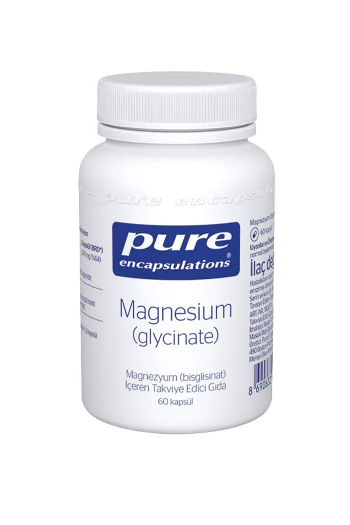 Pure Encapsulations Magnesium Glycinate 60 Kapsül