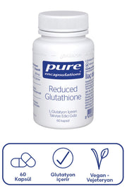 Pure Encapsulations Reduced Glutathione 60 Kapsül