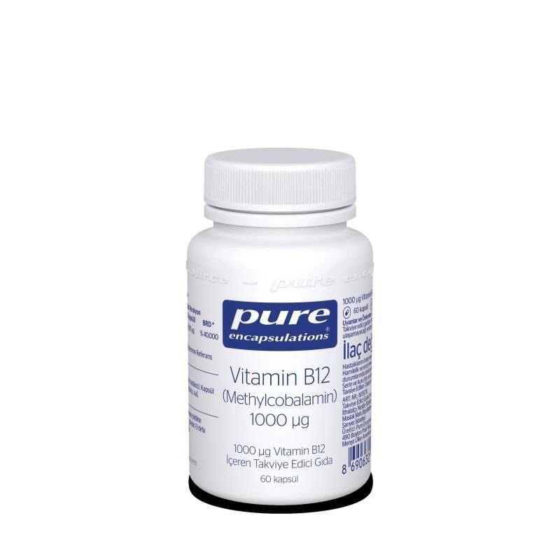 Pure Vitamin B12 60 Kapsül