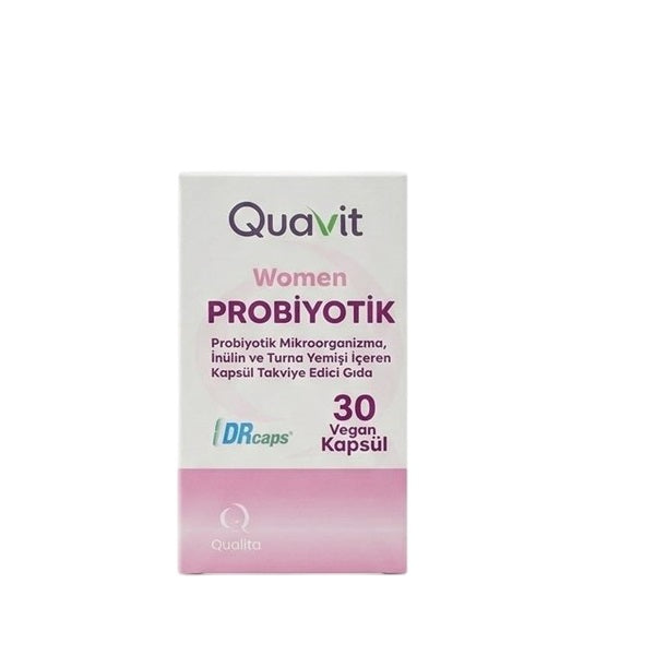 Quavit Probiyotik Women Cranberry Inulin 30 Kapsül