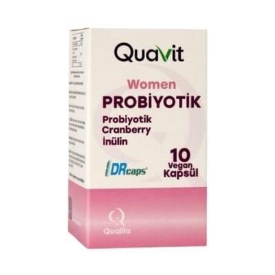 Quavit Women Probiyotik 10 Kapsül
