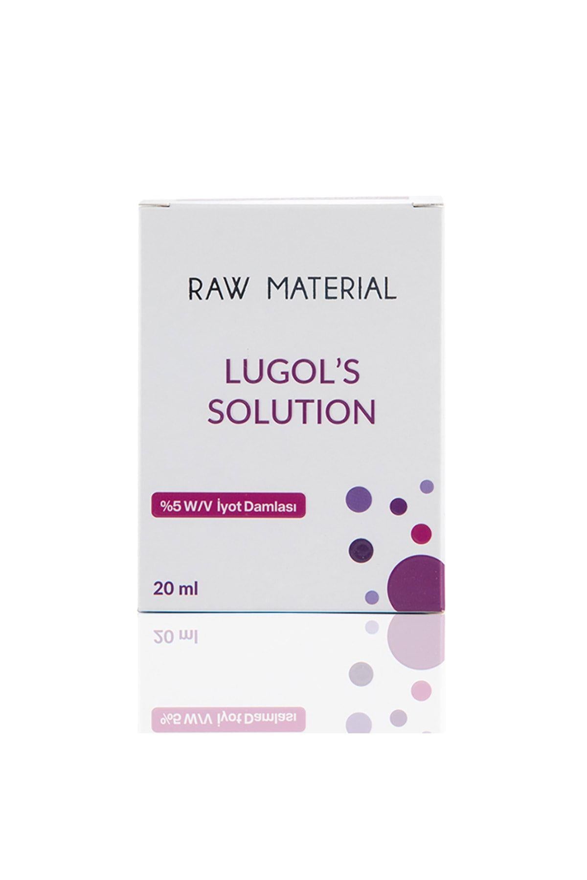 Raw Material Lugol's Solution Iyot %5 Damla 20 ml