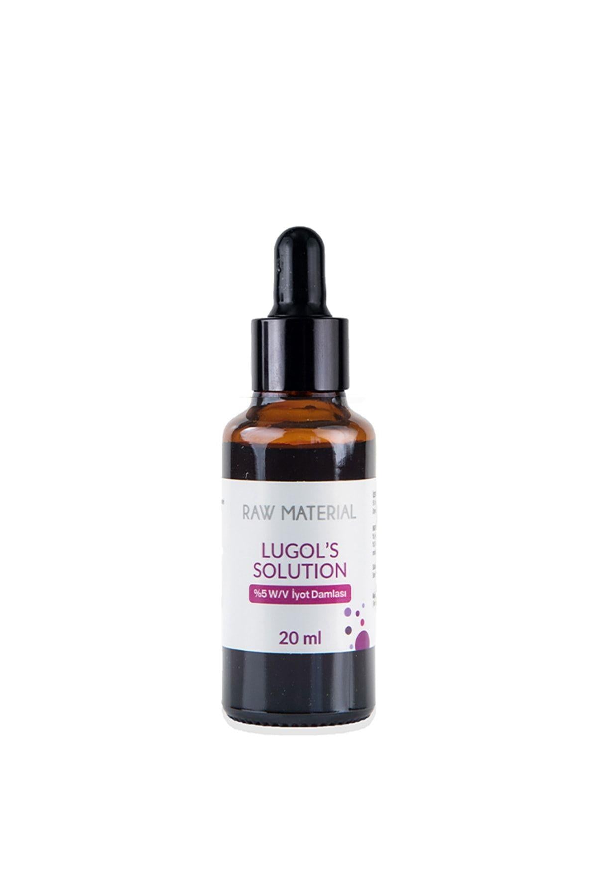 Raw Material Lugol's Solution Iyot %5 Damla 20 ml
