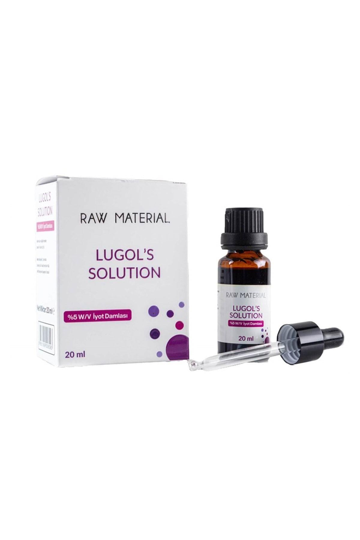 Raw Material Lugol's Solution Iyot %5 Damla 20 ml