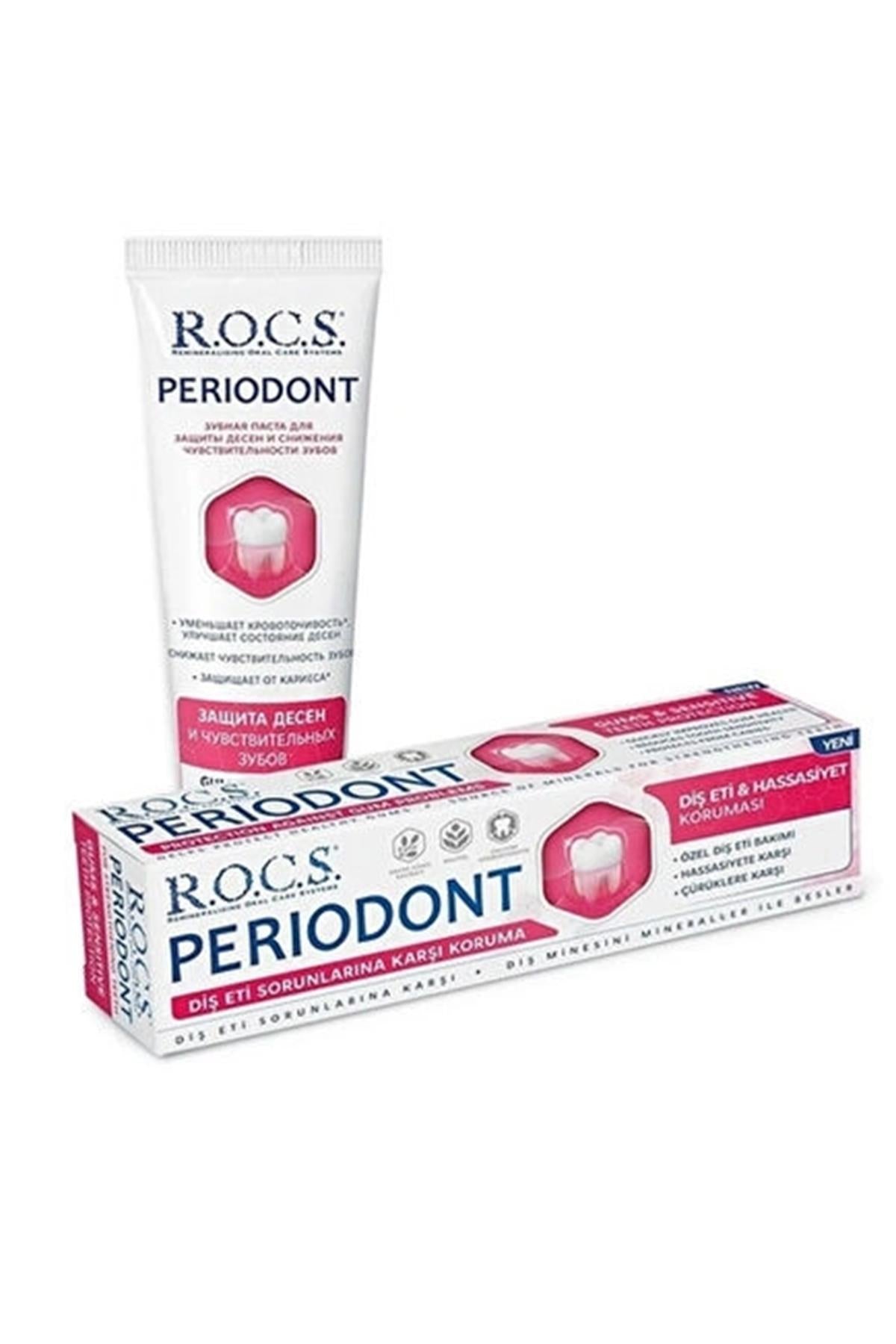 Rocs Periodont Dişeti Bakımına Özel Diş Macunu 75 ml