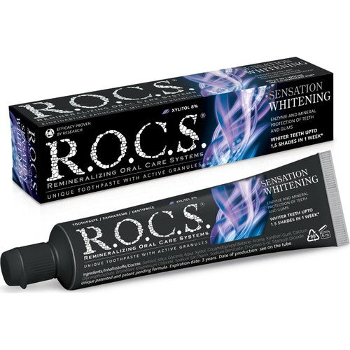 Rocs Sensation Whitening Beyazlatici Parlatici Diş Macunu 60 ml