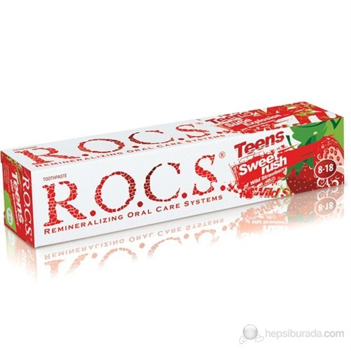 Rocs Teens Yaban Çileği Diş Macunu 60 ml