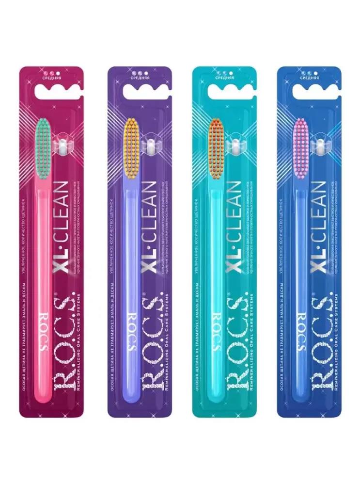 Rocs XL Clean Ekstra Temizlik için Diş Fırçası