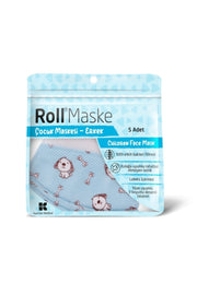 Roll Maske Erkek Çocuk 5 Li