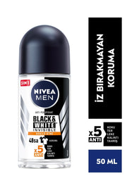 Roll On Nivea Bay Inv B & W 50 ml