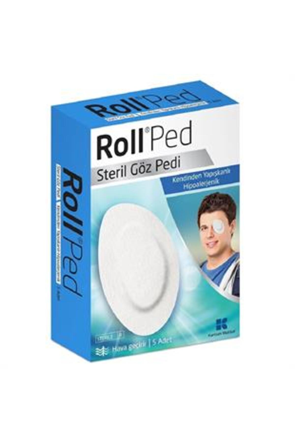 Roll Ped Steril Göz Pedi 5 Adet