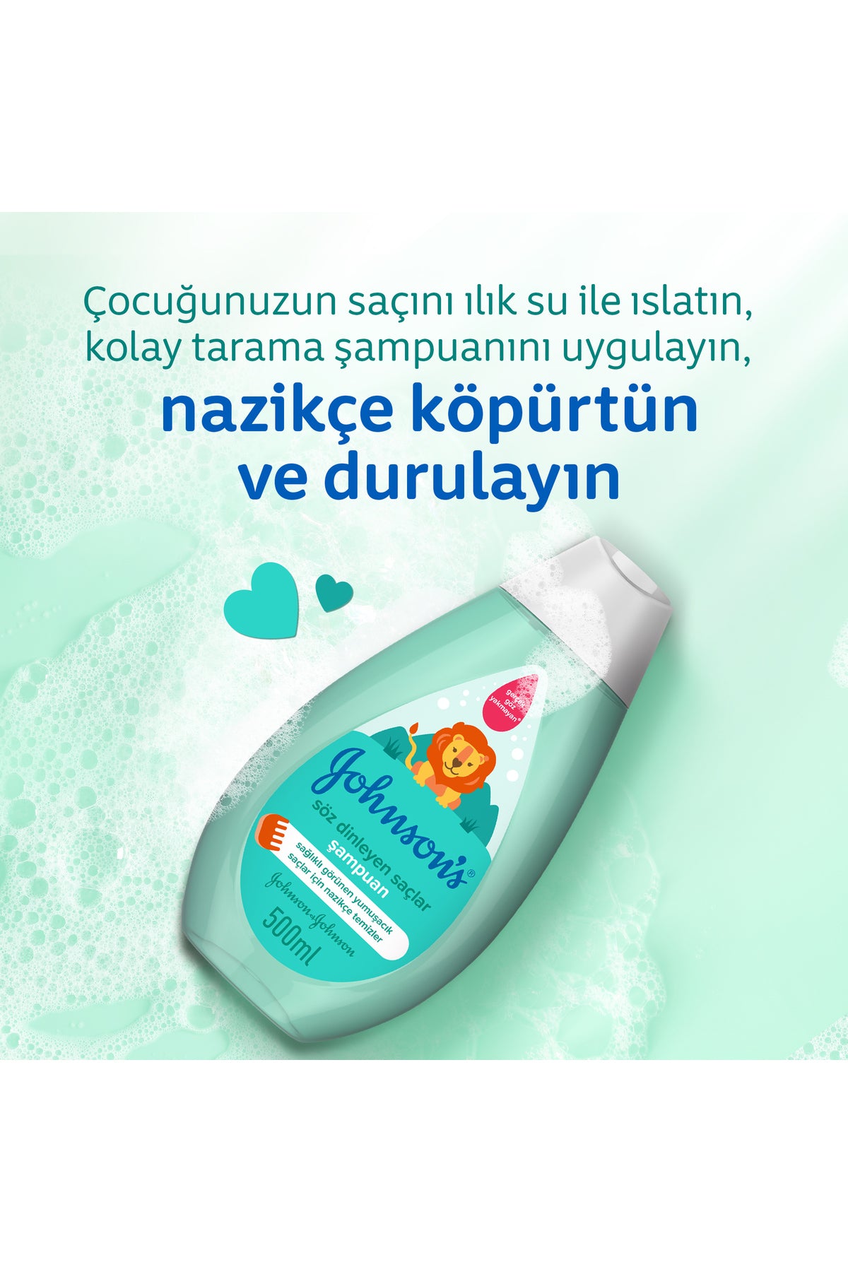 Şampuan. J & J Baby Soz Dınle. 500 ml