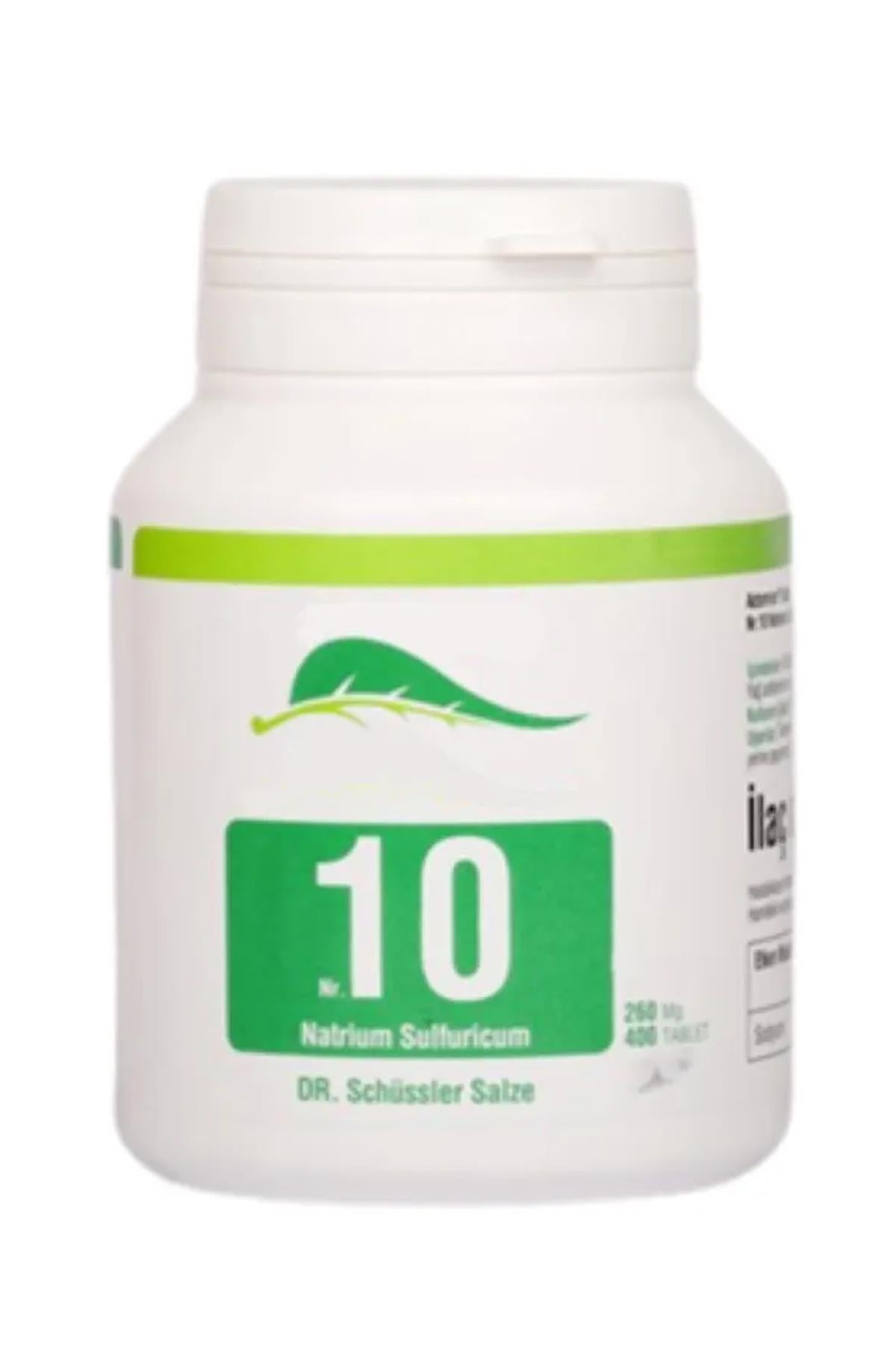 Schüssler Tuzları No: 10 - Natrium Sulfuricum 400 Tablet