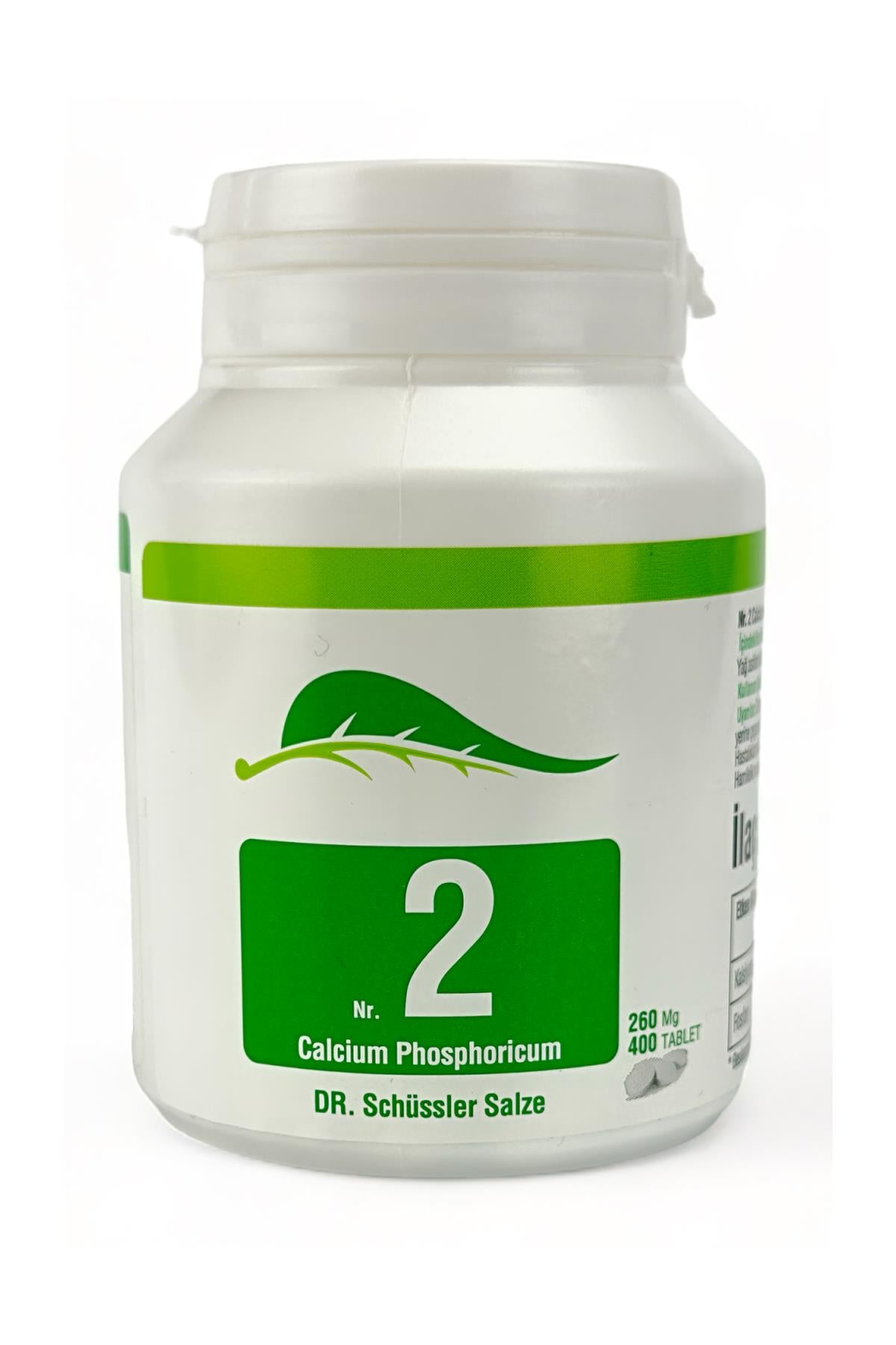 Schüssler Tuzları No: 2 - Calcium Phosphoricum 400 Tablet
