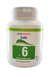 Schüssler Tuzları No: 6 Potasyum Sulfuricum 400 Tablet
