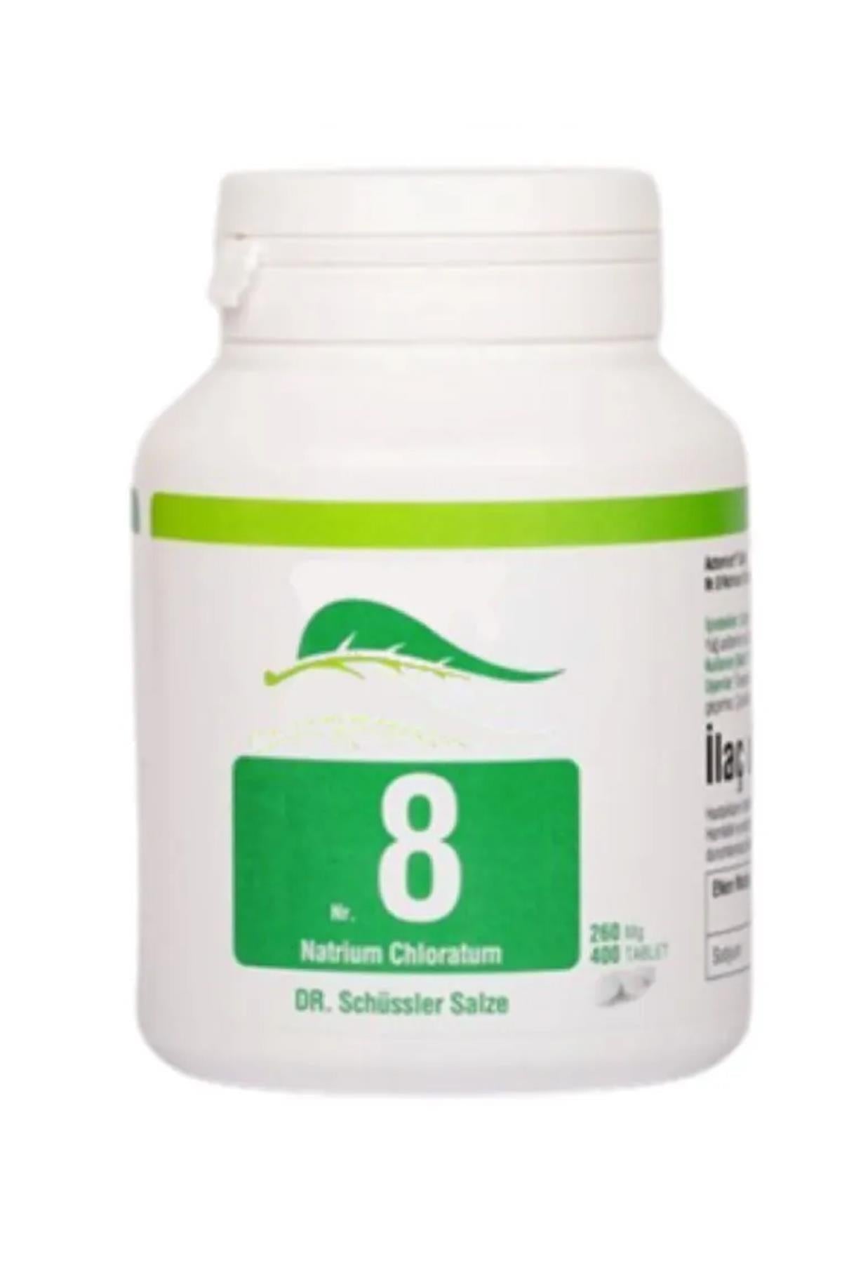 Schüssler Tuzları No: 8 - Natrium Chloratum 400 Tablet