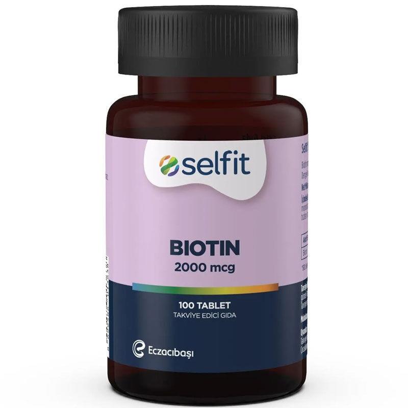 Selfit Biotin 2000 Mcg 100 Tablet