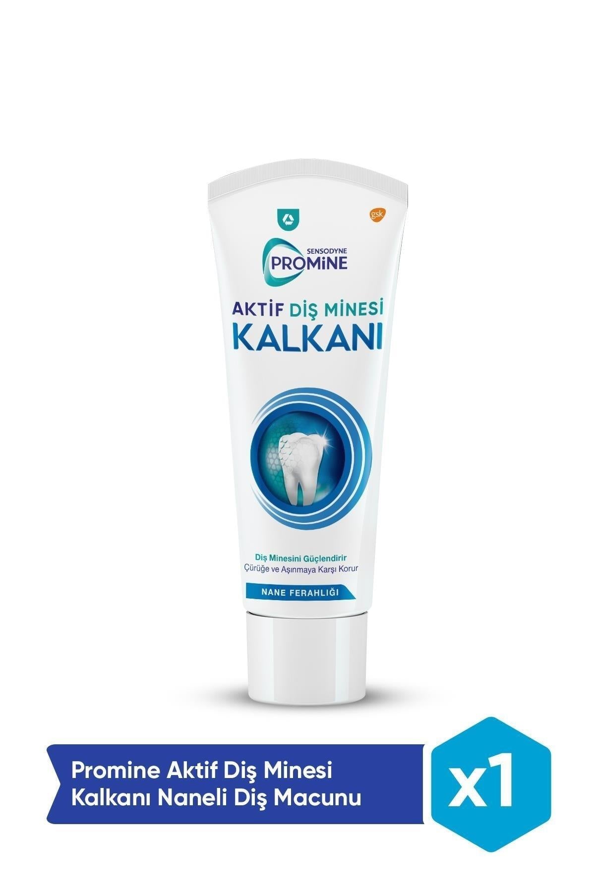 Sensodyne Promine Aktif Diş Minesi Kalkanı Beyazlatıcı Diş Macunu 75 ml