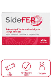 Sidefer Sukrozomiyal Demir ve Vitamin İçeren Takviye Edici Gıda
