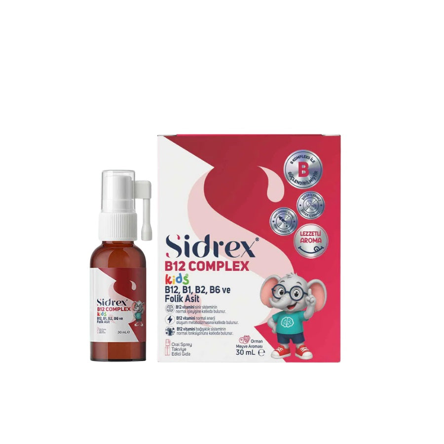 Sidrex B12 Complex Kids Sprey 30 ml