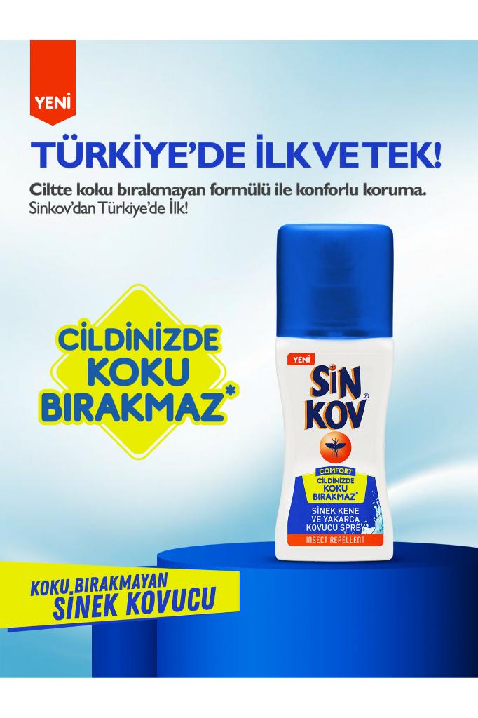 Sinkov Comfort Sinek Kene Yakarca Kovucu Sprey 100ml