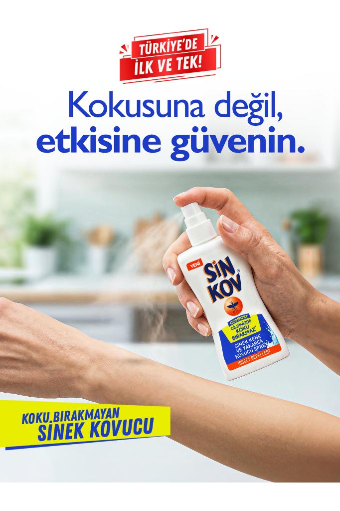 Sinkov Comfort Sinek Kene Yakarca Kovucu Sprey 100ml