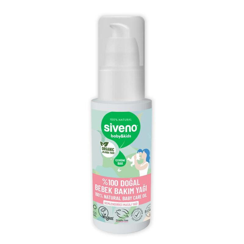 Siveno %100 Doğal Bebek Bakım Yağı 50 ml