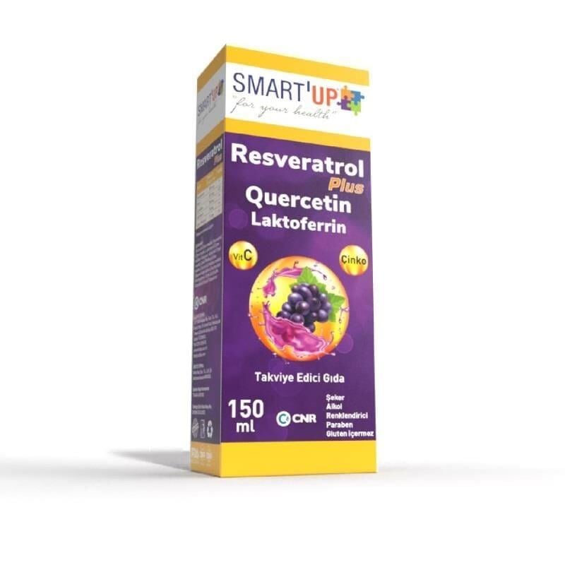 Smart Up Resveratrol Plus Şurup 150 ML