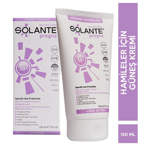 Solante Pregna Spf 50 150 ML Güneş Kremi