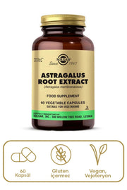 Solgar Astragalus Root Extract 60 Kapsül