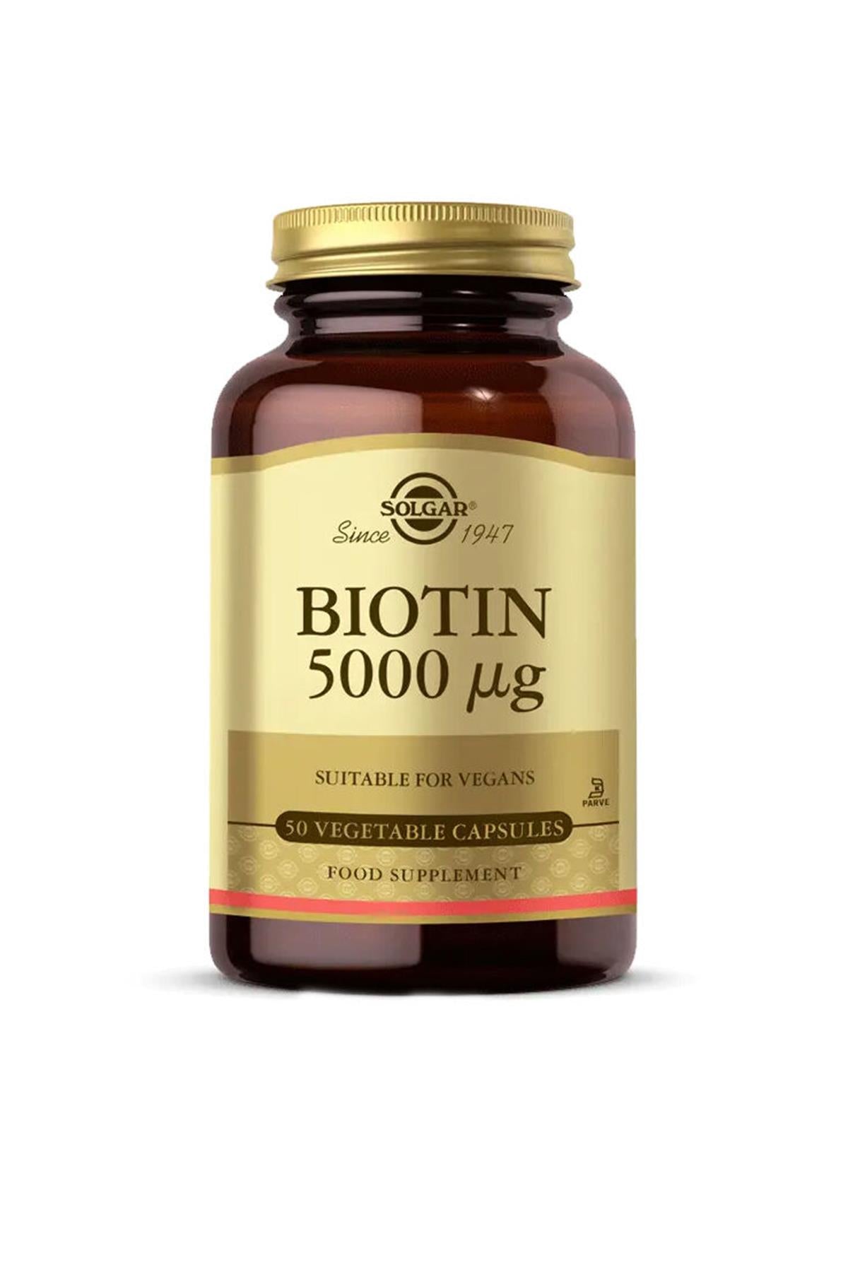 Solgar Biotin 1000 mcg 50 Kapsül