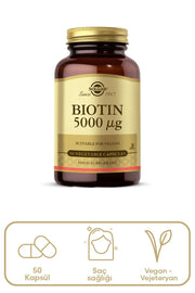 Solgar Biotin 1000 mcg 50 Kapsül