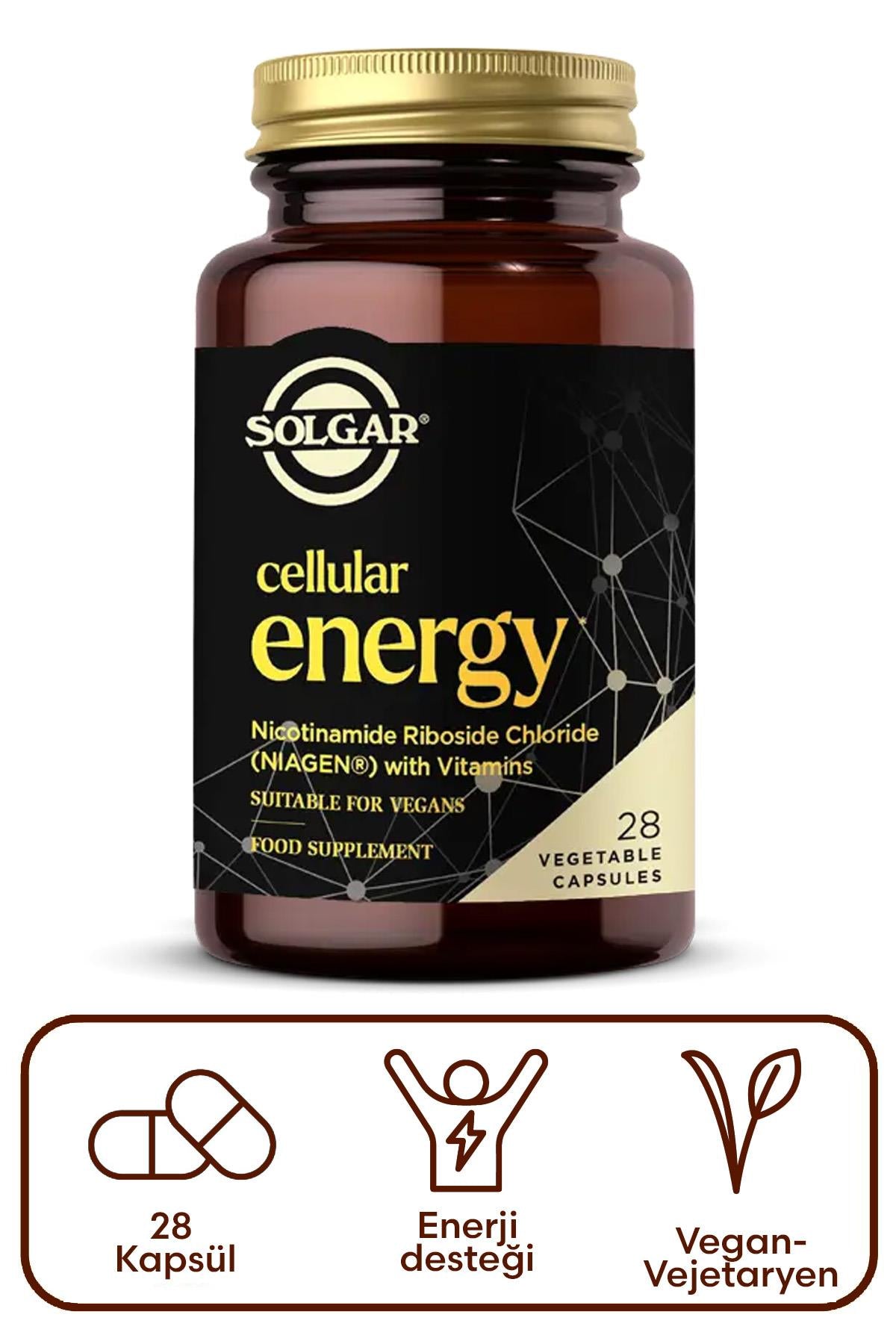 Solgar Cellular Energy 28 Kapsül