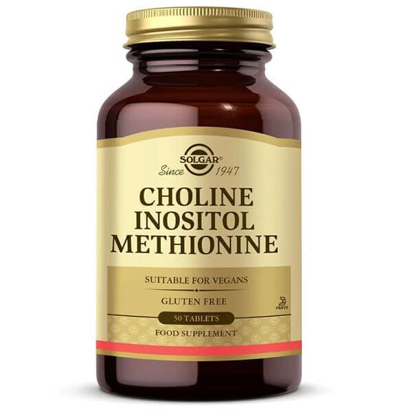 Solgar Choline Inositol Methionine 50 Tablet